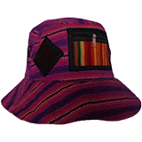 Chapeau de Flannelle bordeaux
