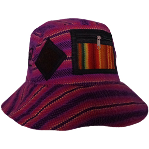 Sombreros de Bayeta de la Tierra (Morado)