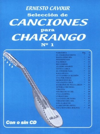 Charango Learning Method with 26 songs - Ernesto Cavour