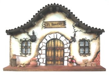 Retablo con techo redondo