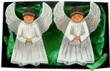 Wood Angels - Hand Painted