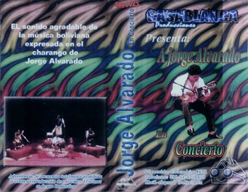 DVD DE JORGE ALVARADO EN CONCIERTO