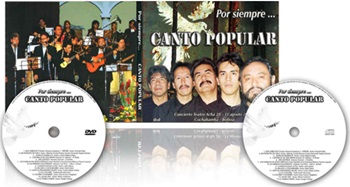 CD - DVD Canto Popular   Por siempre