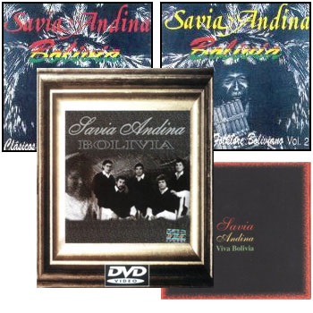SAVIA ANDINA OFFER: 3 CDs + 1 DVD for Free!!