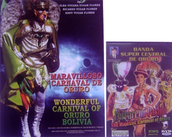  ¡New! Book Wonderful Carnival of Oruro + DVD Banda Central de Oruro