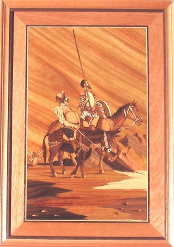Cuadro - Don Quijote y Sancho