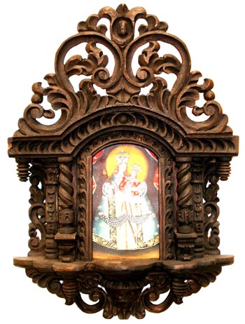 Altar piece with Virgin and Child