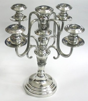 Candelabro de 5 velas