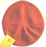Boina Munata Naranja 100% Alpaca