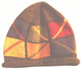 100% Alpaca Mosaic Cap