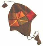 Bonnet andin - Indio mosaique