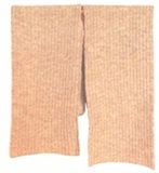 100% Alpaca Patent Scarf- Brown