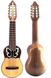 Charango professionnel - Rosace en forme de papillon