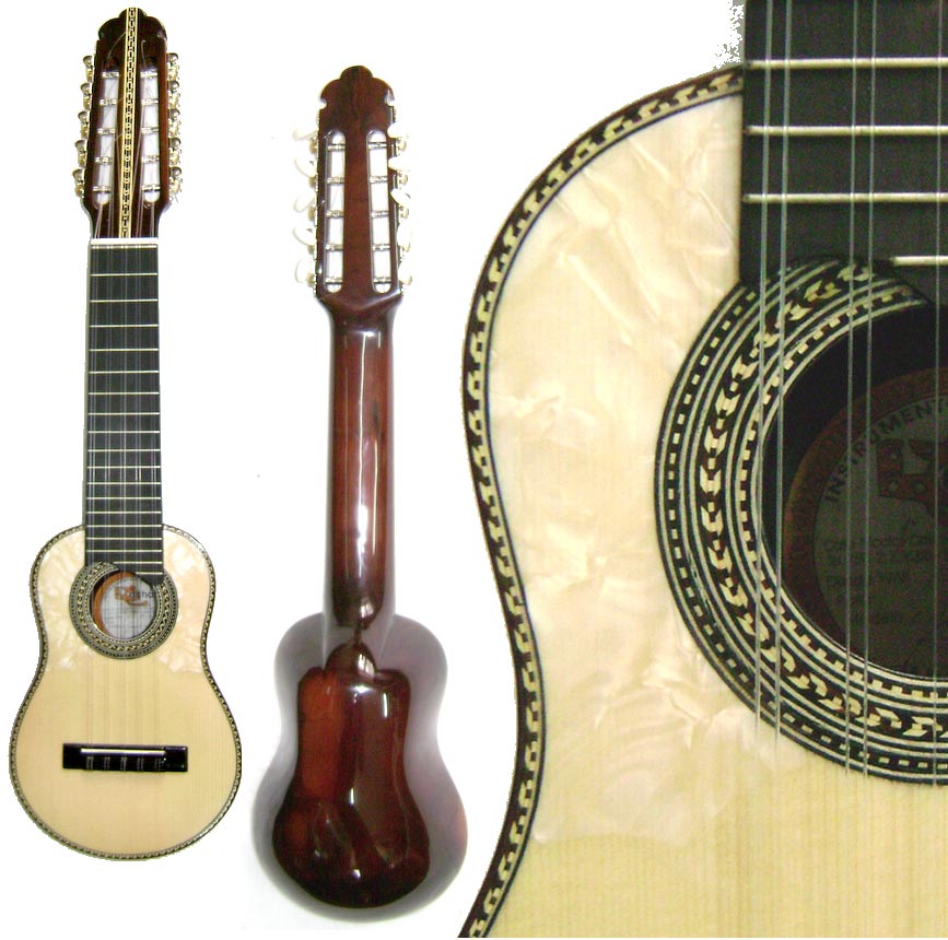 Gamboa Konzert-Charango aus Rio-Palisanderholz
