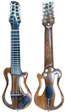 Electric Concert Charango - Jacaranda wood.