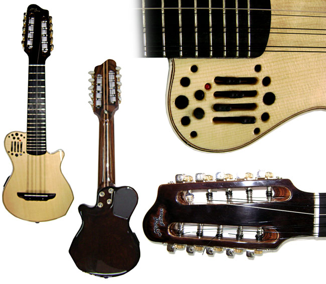 Elektroakustisches Profi - Charango, Modell Godin