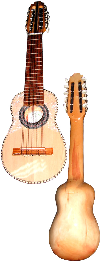 C. Orosco Semi-Professionelles Charango aus Tarcoholz
