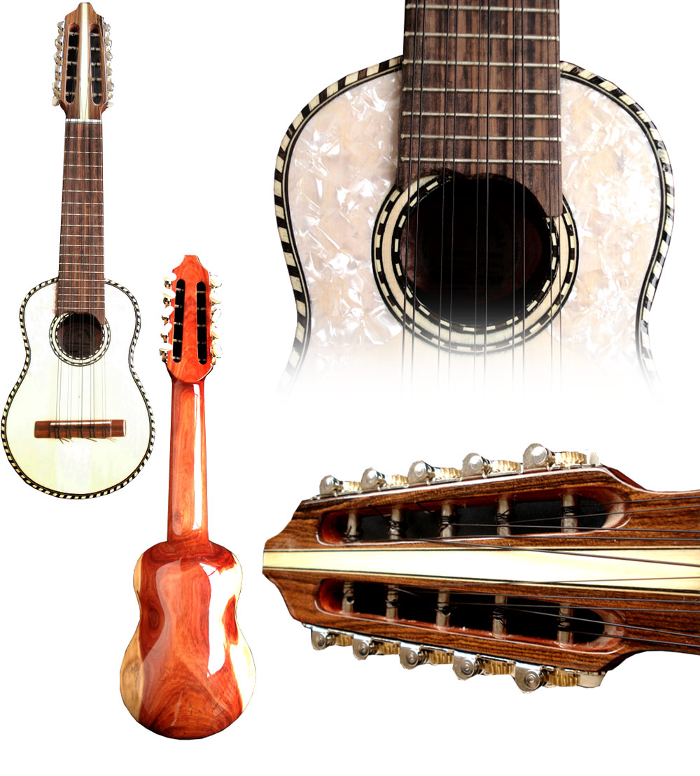 C. Orosco Profi - Charango aus Qina Quina Holz