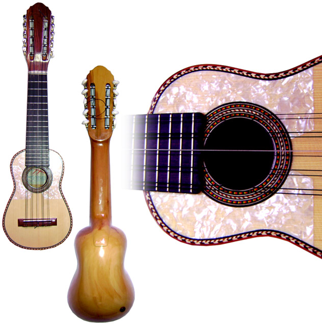 Panozo Konzert-Charango aus Naranjilloholz