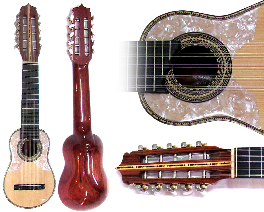 Martinez Charango de concierto de madera Nagna