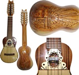 Professional Charango Inca - Inti Carving