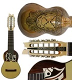 Charango professionnel -  Rosace assymtrique