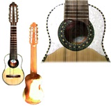 ''Orosco'' Charango Profesional de Quina Quina
