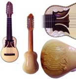 Charango profesional ''Escudo de Bolivia''