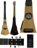 Guitare electroacustique professionnelle spiale pour emmener en voyage en bois de Jacaranda
