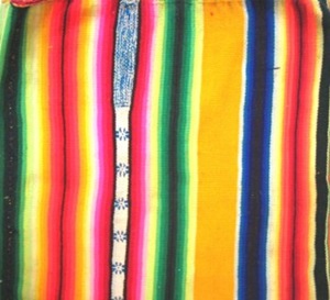 Bolivian Blanket (Frazada) - Incahuasi - Yellow