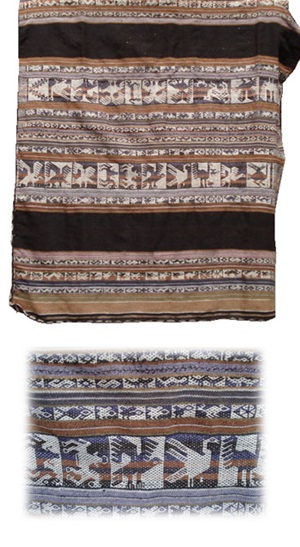 Bolivian Blanket (Frazada) - Sopachuy - Brown