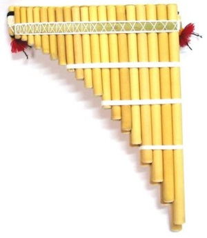 Mamani Zampoña Chromatique de 20 - 19 Tubes