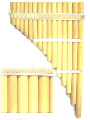 Zampoña Malta Chromatique de 16 - 15 Tubes -Gamboa
