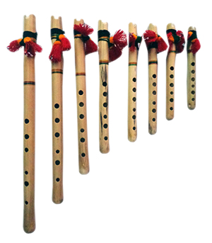 Bamboo Quenas Set - Square Mouthpiece