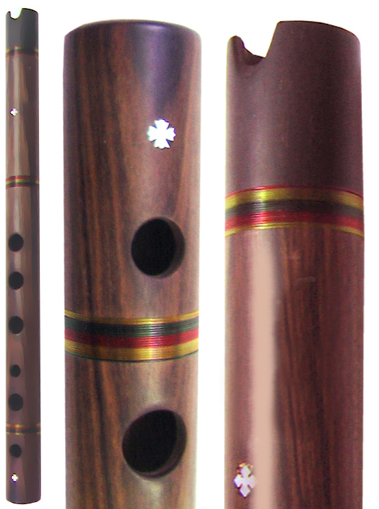 Quena Moradillo Wood (Ebony Mouthpiece) Gamboa