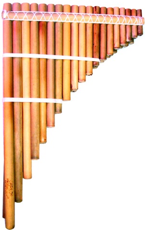 Mamani Zampoña Chromatique  19 - 18 Tubes