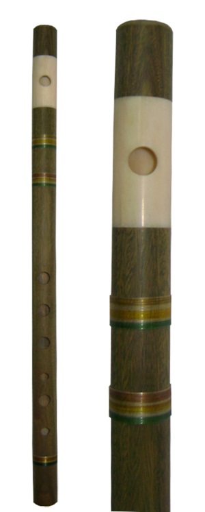 Traverse Guayacan Flute - Bone mouthpiece