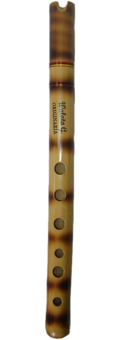 Quena de bambú - Pintada