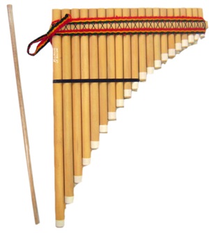 Zampoña chromatique accordage adjustable - 20-19 Tubes