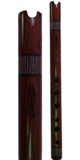 Quena de Jacarand Ribetes Negros