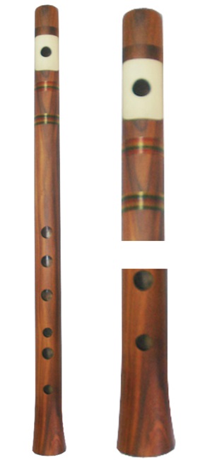 Conic Traverse Flute - Jacaranda Wood
