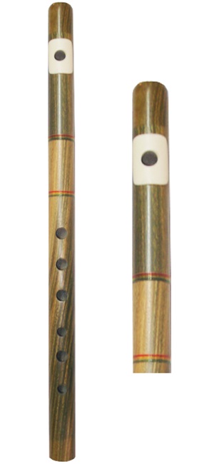 Flauta Traversa de Madera Guayacán