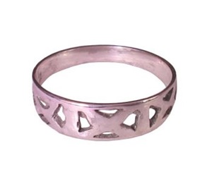 Ladies Silver Ring