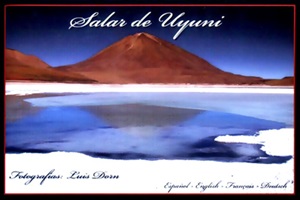 Great salt flat of Uyuni