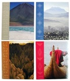 Set de 4 postales  Paisajes bolivianos