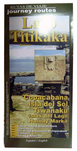 Tourist Map of Lake Titikaka