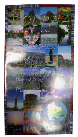 Tourist Map of Bolivia - Cities and National Parks