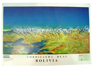  Cordillera Real de Bolivia  Poster