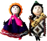 Cholitos Couple Magnet
