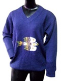 Alpaca Blue Sweater - Condor